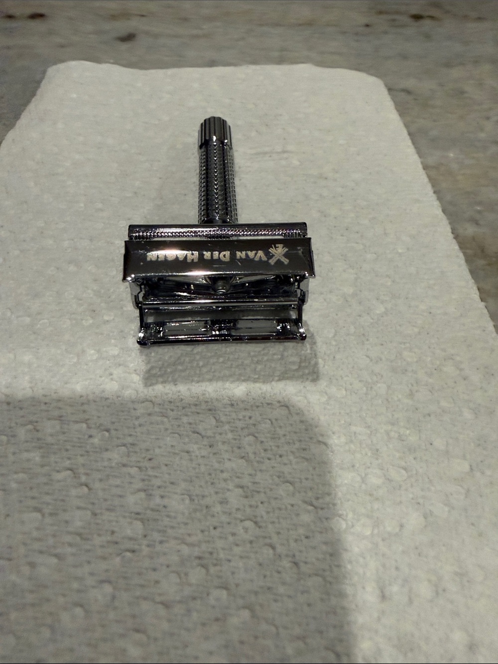 Stainless Steel Double Edge Safety Razor - Silver - Picture 3 of 3